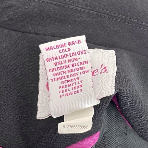 🍁 Candies Stretch Blazer Career Jacket Coat sz S - Picture 7 of 7